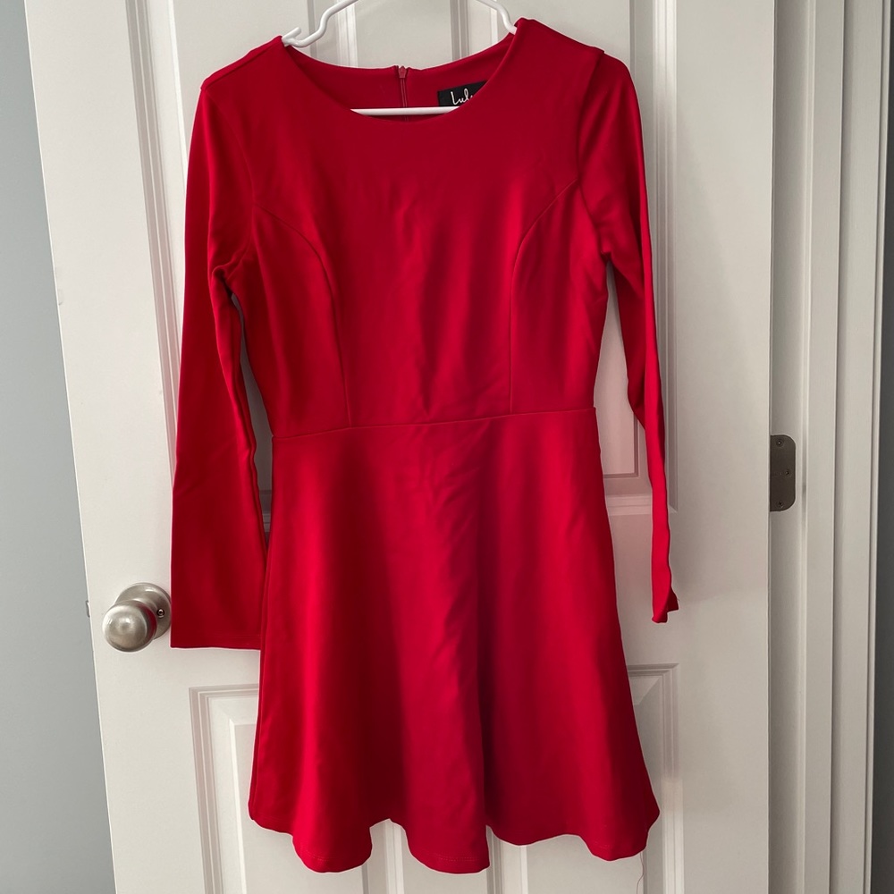 Lulu’s Red Mini Dress